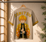 Zetetic- Zenitsu Thunder Oversized T-Shirt